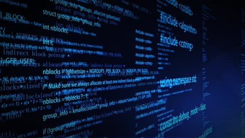 Code de programmation des réseaux informatiques