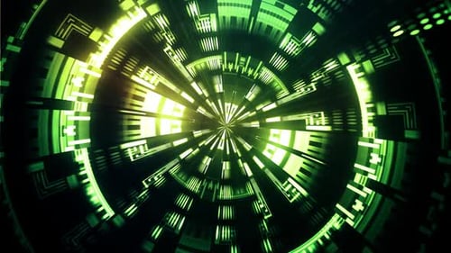 Circle Light Rays 01