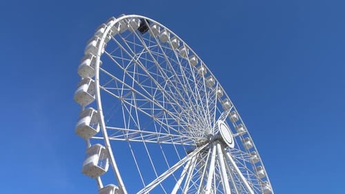 Ferris Wheel In Park