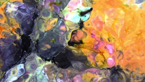 Fondo de textura de pintura sacra psicodélica