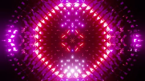 Vj Loop Disco Background For Party Pink Colored 4K