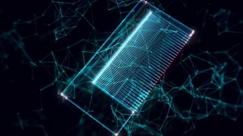 Hair Comb Hologram Close Up Hd