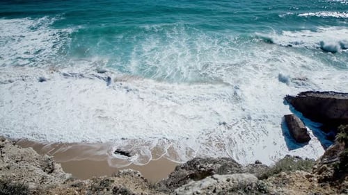 portugal beach wild coast atlantic nature environment