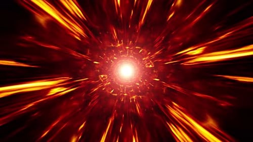 Burning Flame Tunnel