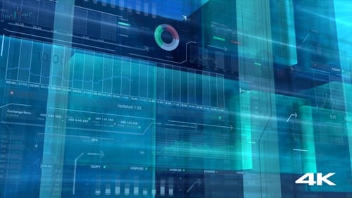 Background From Stock Data 4K