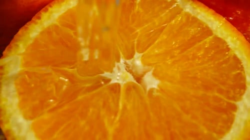 Orange juteuse et mûre