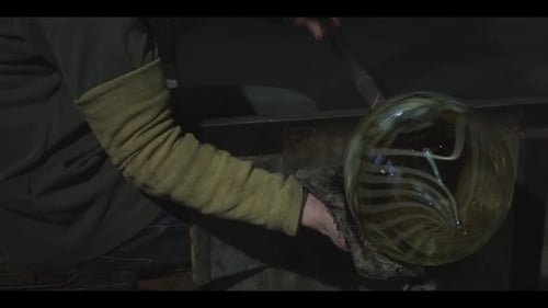 Glass blowing