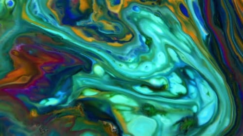 Farbexplosion abstrakte lebendige Kunst Malerei Textur 456