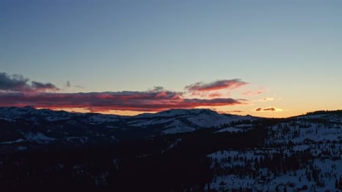 Mountains Aerial 4K