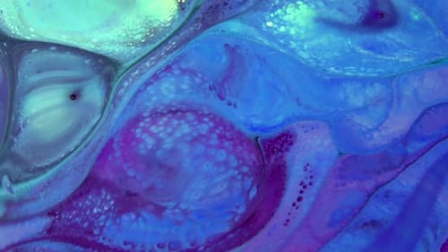 Farbexplosion abstrakte lebendige Kunst Malerei