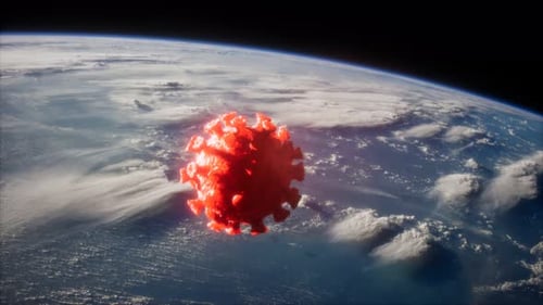 Coronavirus COVID-19 on the Earth Orbit