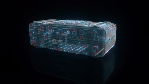 Bag 3d Hologram 4k