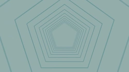 Digital generated video of concentric lines
