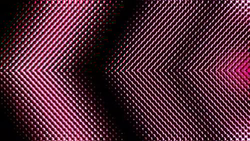 Glitch Pixel Chevron Pattern Animated Transition