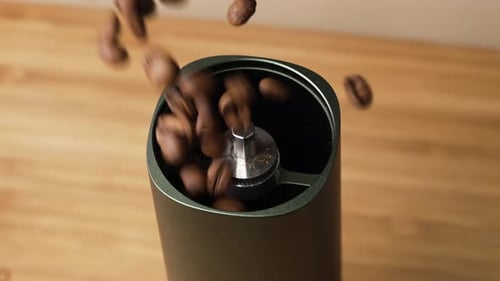 Grinding Coffee Beans