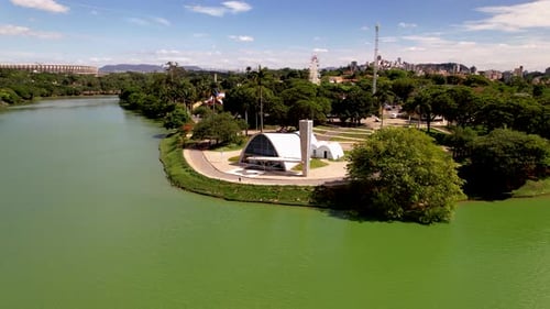 Landmark historic centre of downtown Belo Horizonte, Brazil.