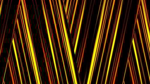Dynamic Geometric Glowing Lines Background