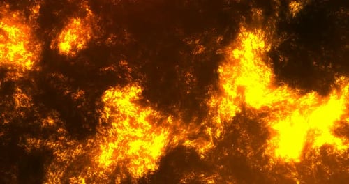 Lava Lake Volcano Background