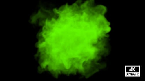 Green Smoke Explosion