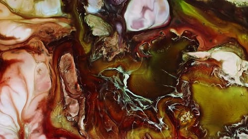 Diffusion de pintura abstracta colorida para alimentos 094