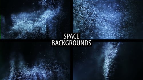Abstract Particle Flow Space Backgrounds Collection
