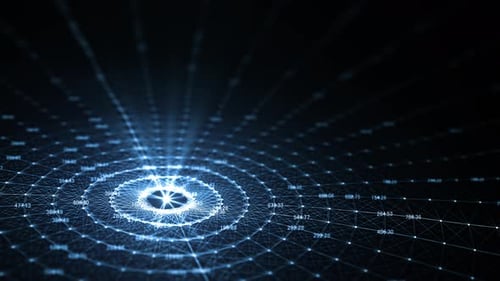 Technologie Konzept der künstlichen Intelligenz.