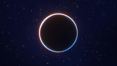 Nebulae and planet