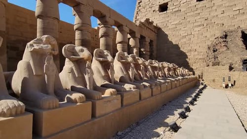 Karnak Temple in Luxor, Egypt.