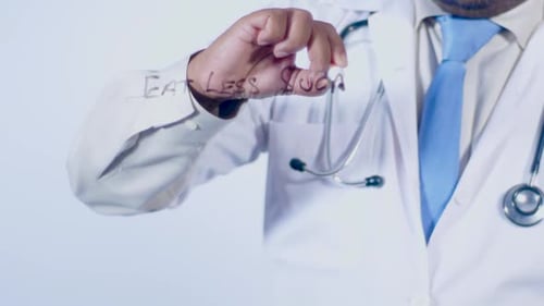 El médico escribe que come menos azúcar