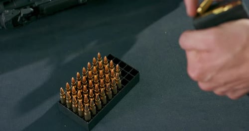 Loading Ammunition into Magazine