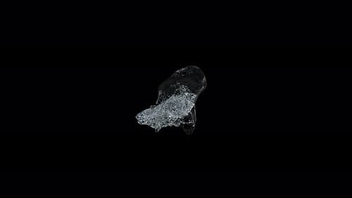 Water Splash Slow Motion 4K