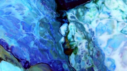 Abstrakte Chaotic Beauty Kunst-Tintenaufstrich Textur
