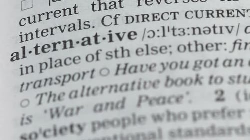 Définition alternative des mots dans le dictionnaire, différentes sources d'énergie, environnement