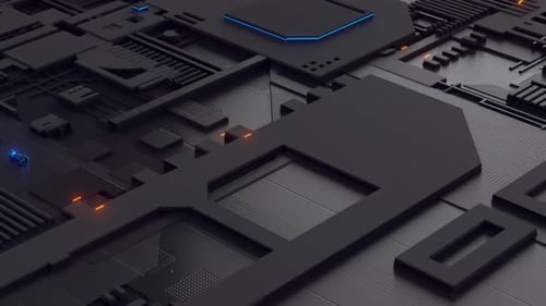 Plano de fundo de alta tecnologia 3 - 4K