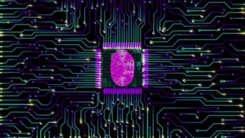 Elektronisch Leiterplatte für Fingerabdrücke Hd