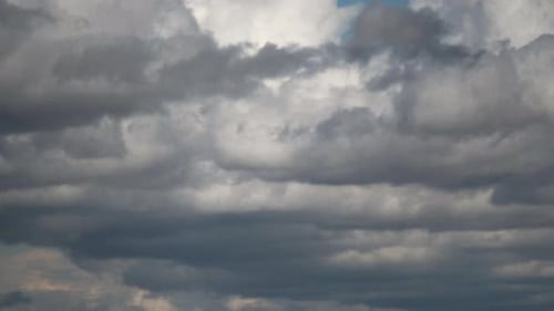 Timelapse de nuages en mouvement