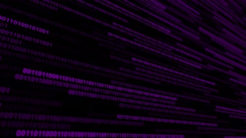 Binary code abstract technology background. Global network