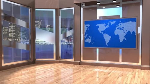 Virtual Studio Set A007 P