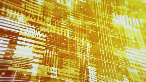 4K Circuit digitaler und technologischer Hintergrund - Loopable