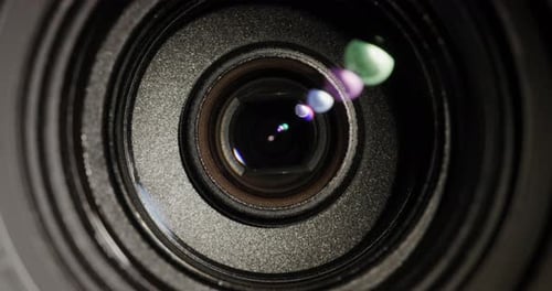 The Camera Lens Changes the Focal Length