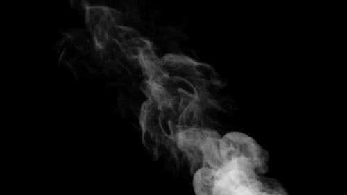 Natural White Smoke Element for Compositing