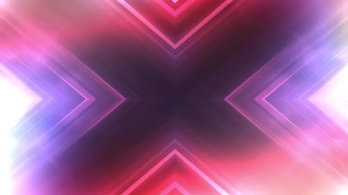 Abstrato colorido caleidoscópico Loopable Motion Graphic fundo 18