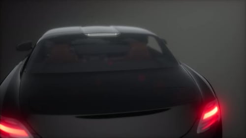 Modern Sport Car Taillight Animation