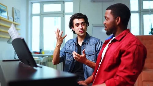 Musical Collaboration with Piano in Brightly Lit Room