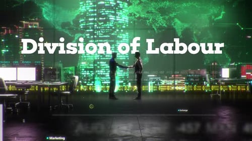 Futuristic Corporate Handshake with Global Digital Network Background