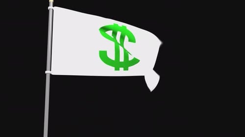 Dollar Flag Background