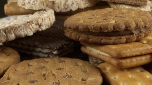Close Up Fresh Cookies