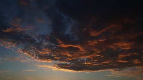 Filmmusik Wolken bei Sonnenuntergang
