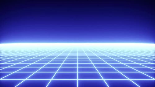 Retrowave Grid Loop