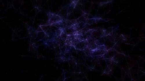 Seamless Looping Abstract Plexus Network Background